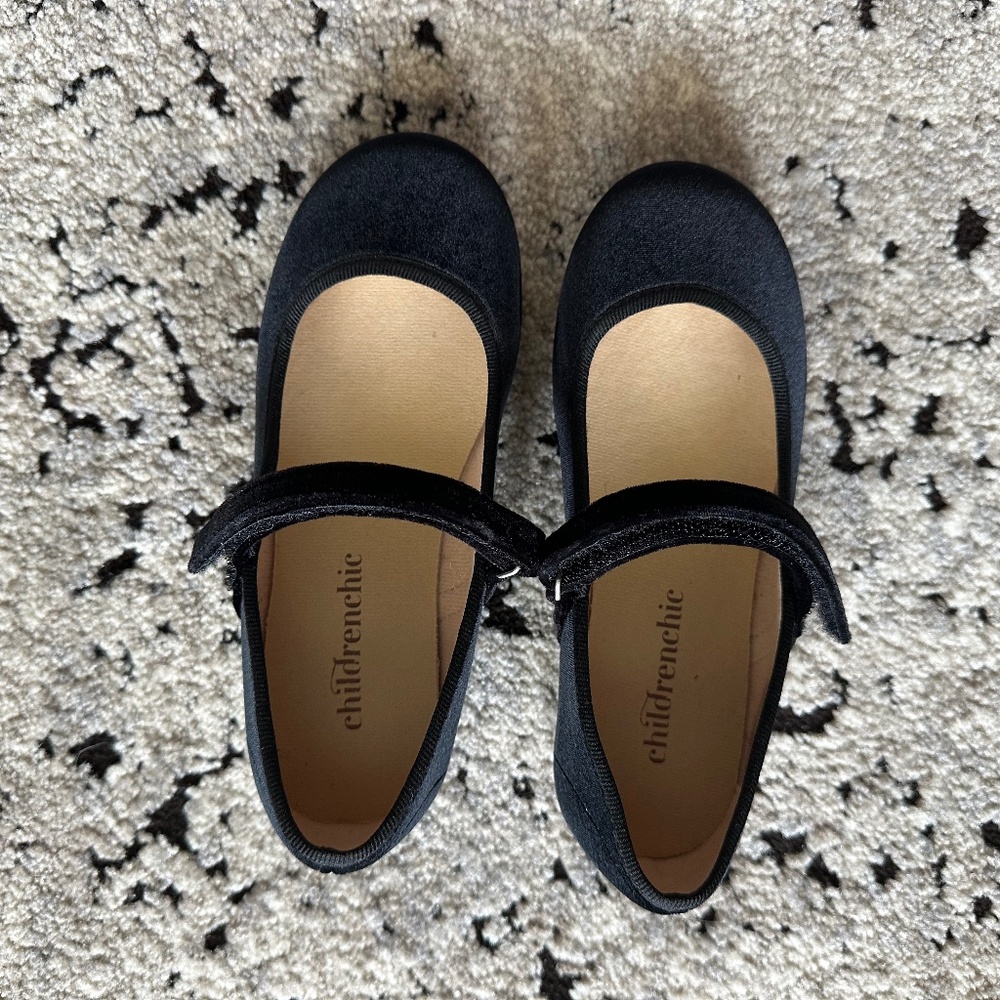 Black Velvet Mary Jane’s